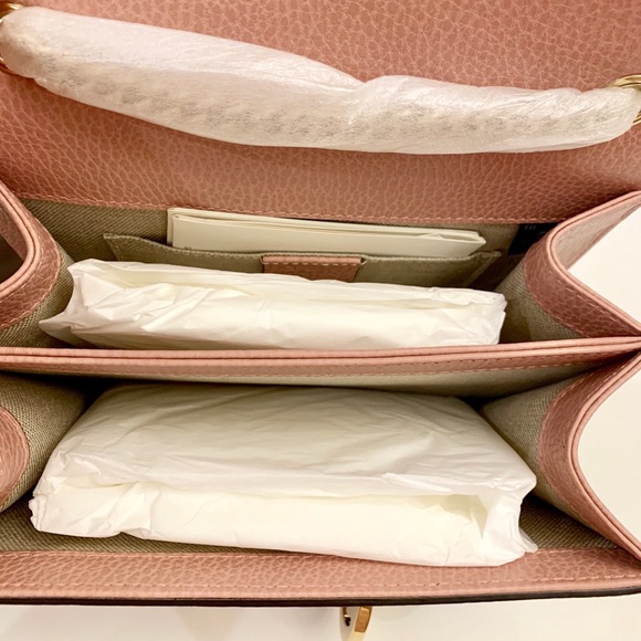 Gucci Interlocking Crossbody Pink - Picture 6 of 7
